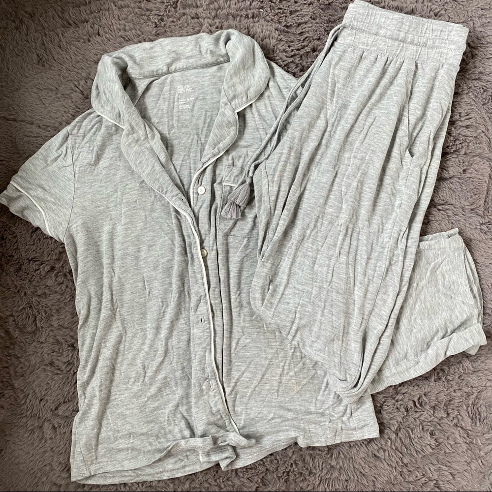 Stars Above Cotton Pajama Set